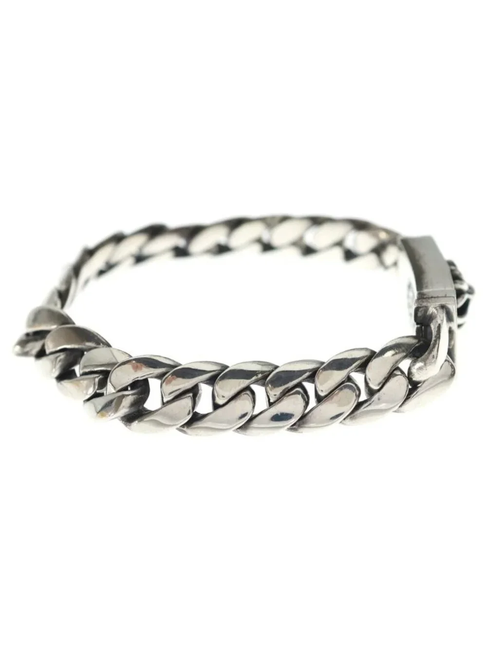 Chrome Hearts CH Plus Sml Box ID Classic CH Small Bracelet Silver